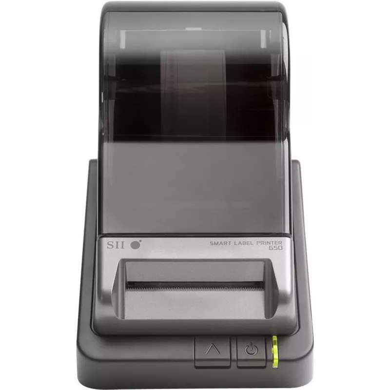 Seiko Instruments Smart Label Printer 650 tiešās termiskās drukas etiķešu printeris, 300 dpi, USB, 54 mm datu nesēja platums, 50 etiķetes/min 42900116