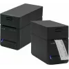 SEIKO SLP-720RT bezvadu LAN etiķešu printeris, 300 dpi tiešā termiskā, USB/Ethernet/Wi-Fi, automātiskais griezējs, melns/pelēks