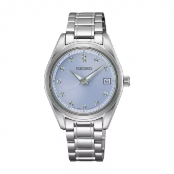 SEIKO Sieviešu pulkstenis SUR581P1 32mm Nerūsējošais tērauds Kvarcs