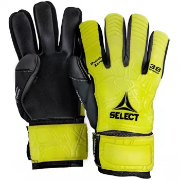 Select 38 Advance Goalkeeper Cimdi Dzelteni-Melni 10. izmērs