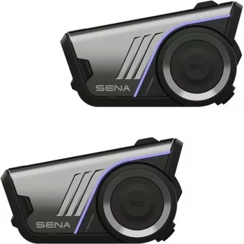 SENA 60S Dual Pack motociklu Bluetooth un Mesh intercom austiņas ar Harman Kardon audio