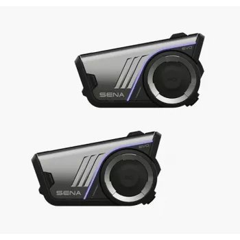 SENA 60S EVO Motocikla Mesh komunikācijas sistēma Dual Pack ar Harman Kardon Audio