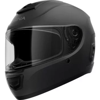 SENA Momentum EVO Motorcycle Smart Helmet, Full Face, Mesh Intercom, Bluetooth 5.0, Matt Black, M Size, ECE