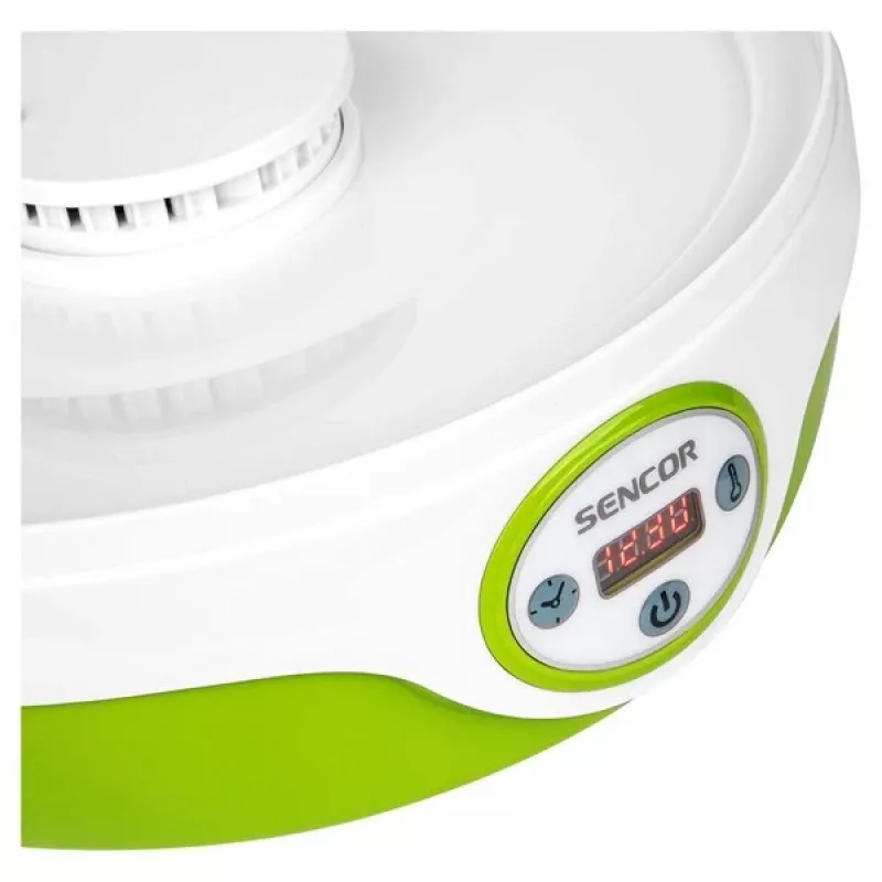 Sencor SFD 851GR Pārtikas žāvētājs, 240 W, 25,5 cm sieta diametrs, 35-70°C, zaļš