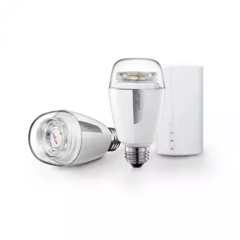Sengled Element komplekts – 2x 9W A19 regulējamas viedās LED spuldzes + Zigbee centrmezgls, 2700K maigi balta, 60W ekvivalents