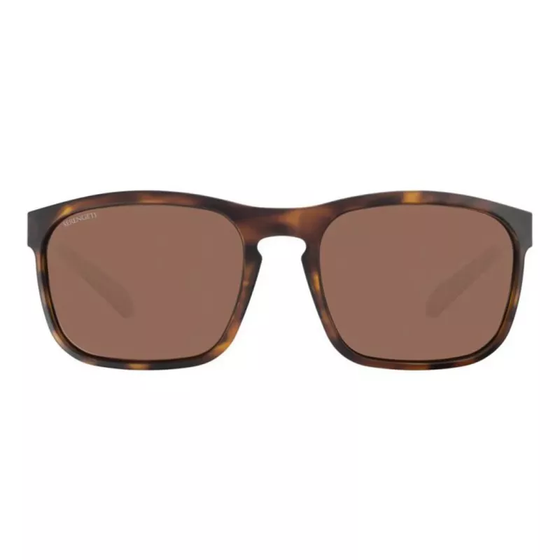 SERENGETI Man SS750002-S Saulesbrilles - Satin Black, Drivers Gold Fotohromas Polarizētas
