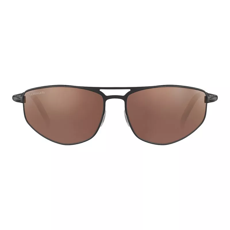 SERENGETI Man Sunglasses SS579001 Drivers Gradient Satin Black 64/16/123 mm