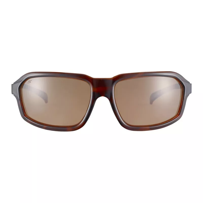 SERENGETI Vīriešu saulesbrilles Sassari SS571004 - Satīna melns rāmis, Drivers Photochromic dzintara lēcas, 63mm