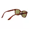 SERENGETI SS575006 Unisex saulesbrilles - satīna melns neilona rāmis, fotohromiskas polarizētas minerālstikla lēcas, 52 mm