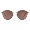 SERENGETI Unisex 8928 Saulesbrilles - Melns Rāmis, Drivers Brūna Lēca, 50/21/140 mm