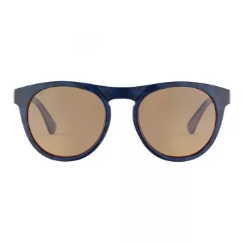 SERENGETI Unisex Saulesbrilles SS572003-S Satīna Melns Taisnstūra Rāmis Brūnas Polarizētas Drivers Lēcas 53/20/140 mm