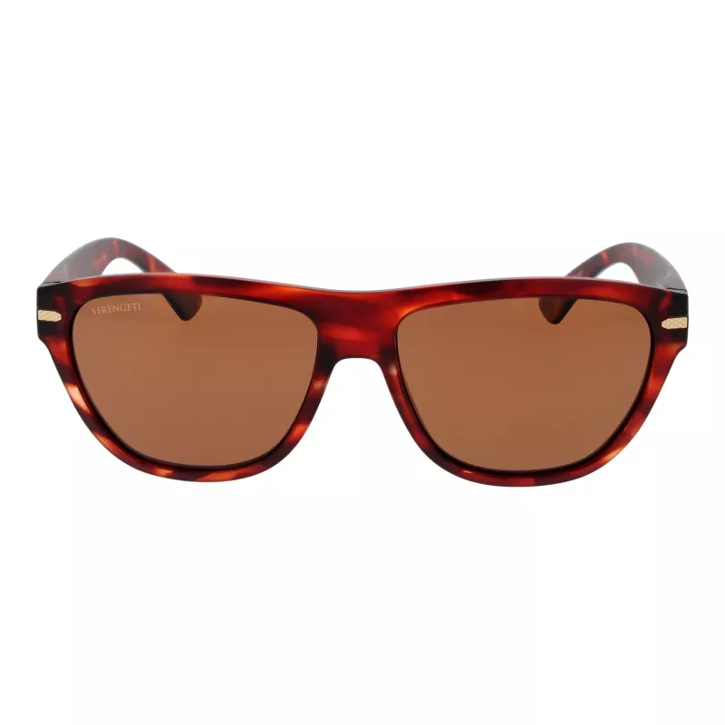 SERENGETI Unisex saulesbrilles SS601002 Fotohromiskas polarizētas minerālstikla lēcas 57mm