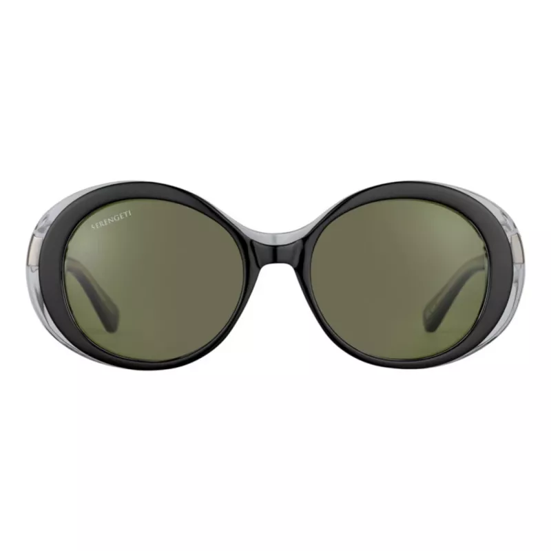 SERENGETI Women's SS541001 Cat Eye Saulesbrilles - Drivers Brown Fotohromas Polarizētas