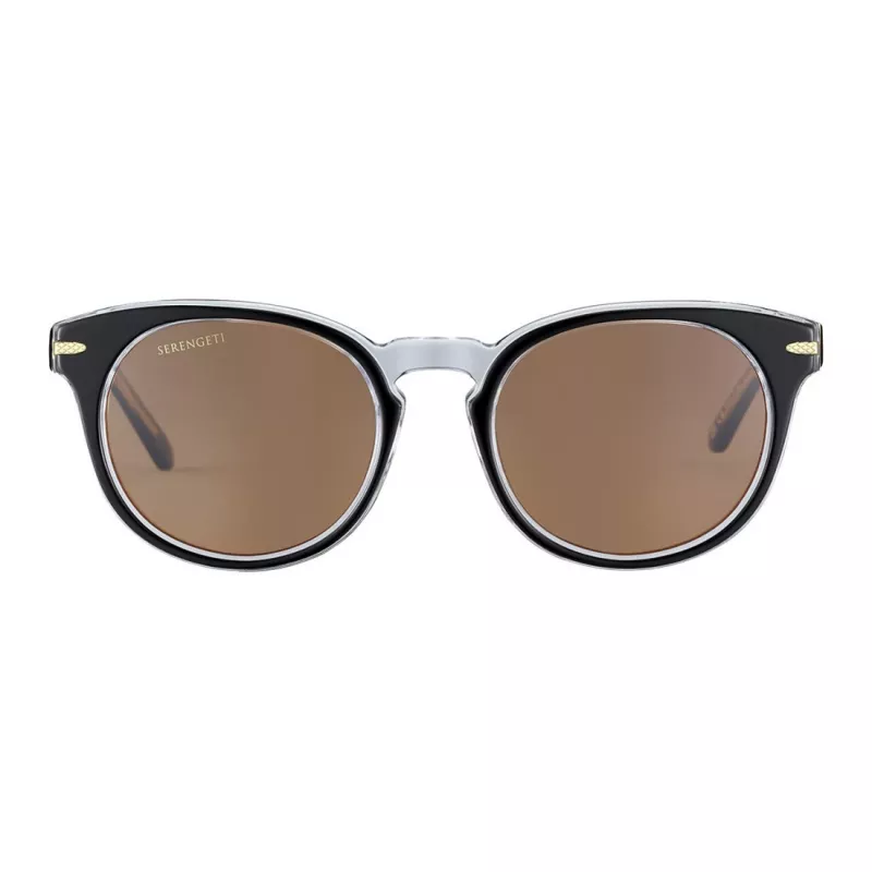 SERENGETI Women's SS574006-S Sauļošanās brilles - Fotohroms minerālais stikls, Polarizētas, UV aizsardzība, 51mm