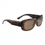 SERENGETI Women's SS749002-S Saulesbrilles - Fotohromas Polarizētas Pelēkas, Spīdīgi Melns Rāmis