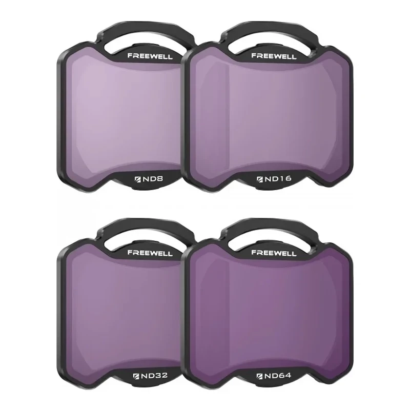 4 filtru komplekts ND8,16,32,64 Freewell DJI Avata 2