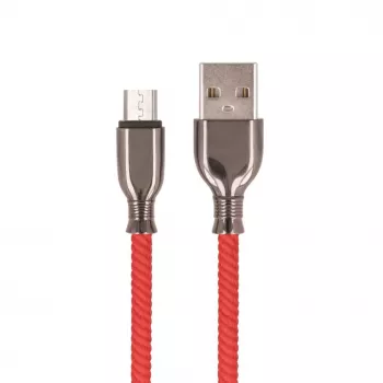 Setty USB-A uz Micro-USB kabelis 1,0 m 3A ātra uzlāde Sarkans FC-M