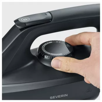 Severin BA 3192 tvaika gludināšanas stacija – 2400W, 5.5 bar, keramikas gludekļa zole, matēti melna
