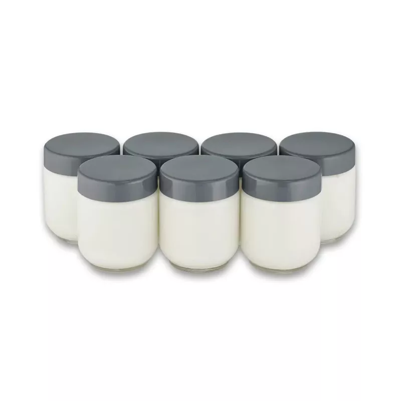 Severin JG 3510 Jogurta pagatavotājs, 7 x 150 ml stikla burciņas, 13 W, balts