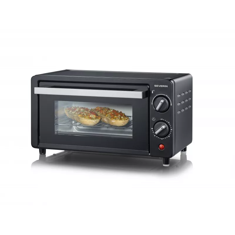 Severin TO 2062 Galda cepeškrāsns ar rotējošo iesmu, 20 L, 1500 W, melna