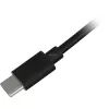 SHARKOON USB 2.0 kabelis, USB-A vīrišķais uz USB-C vīrišķo (Melns, 2 m)