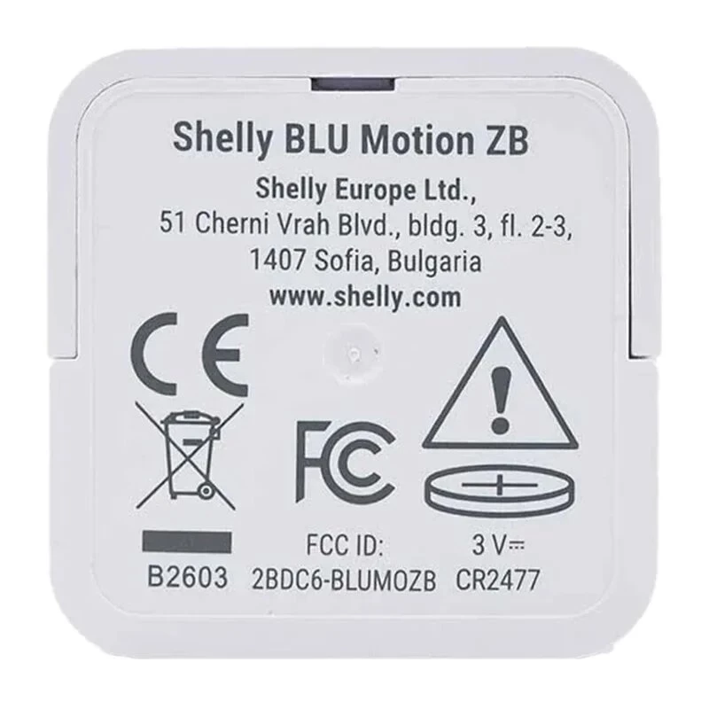Shelly BLU Motion ZB Motion Sensor