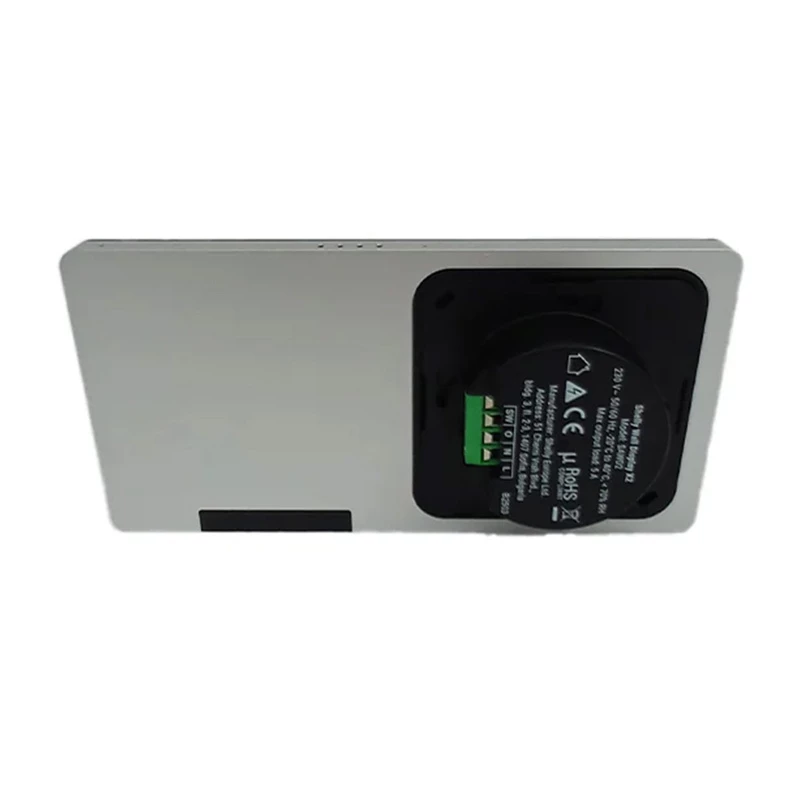 Shelly Wall Display X2 WiFi/BLU (Balts)