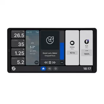 Shelly Wall Display X2 WiFi/BLU (Balts)