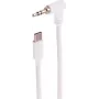 shiverpeaks® 3,5 mm audio kabelis, leņķa uz taisnu, balts, 3 m (BS14-08046)