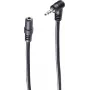 SHIVERPEAKS BASIC-S 2,5mm leņķa jack uz 3,5mm jack savienotāja audio pagarinājuma kabelis, 0,2m, melns BS30781