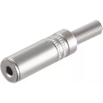 shiverpeaks BASIC-S 3,5 mm stereo jack savienotājs, metāla korpuss, lodēšanas savienojums, polietilēna maisiņš ar Euro atveri (BS51210-M)