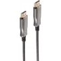 shiverpeaks BASIC-S aktīvais optiskais HDMI kabelis 4K 75,0m - HDMI 2.1, 8K@60Hz, 48Gbps, eARC, HDR, melns BS30-05755