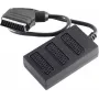 shiverpeaks BASIC-S Scart sadalītāja kabelis, 1x Scart tēviņš uz 3x Scart mātīte, 0,5 m, pilnībā savienots, melns (BS94051)