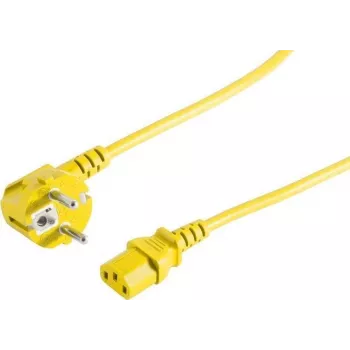 SHIVERPEAKS BS09-05182 dzeltens 1,8 m CEE 7/7 uz IEC C13 barošanas kabelis
