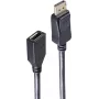 SHIVERPEAKS BS10-48025 DisplayPort kabelis 1m melns