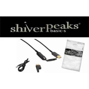 shiverpeaks BS30-021005 Aktīvs ātrdarbības HDMI kabelis ar Ethernet, 100 m, Type A uz Micro HDMI, melns