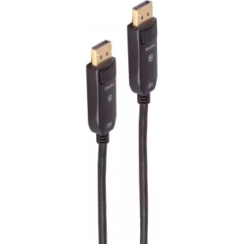 SHIVERPEAKS BS30-16505 DisplayPort 1.4 aktīvais optiskais kabelis 75 m melns