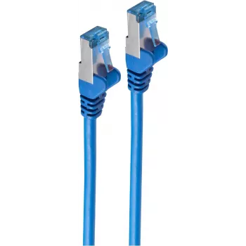 shiverpeaks BS75726-B Cat6a S/FTP tīkla kabelis, 20 m, zils, RJ45, 10 Gbit/s, 500 MHz, bez aizķeršanās, varš