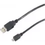 SHIVERPEAKS BS77183-HQ USB 2.0 A uz Micro-B kabelis, 3 m, melns