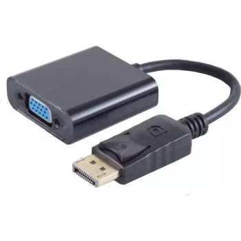 SHIVERPEAKS DisplayPort 1.1 uz VGA adaptera kabelis, 15cm, melns 14-05009
