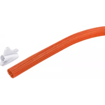 SHIVERPEAKS elastīgo kabeļu kanālu komplekts, 13mm, oranžs, 3,75m (BS18-33377)