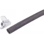 SHIVERPEAKS elastīgo kabeļu kanālu komplekts, 19 mm diametrs, melns, 3,75 m kopējais garums BS18-35375