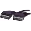 ShiverPeaks S/CONN 3m SCART uz SCART kabelis, ar zelta pārklājumu, dubulti ekranēts, ar vadības signālu 96021