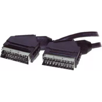 ShiverPeaks S/CONN 3m SCART uz SCART kabelis, ar zelta pārklājumu, dubulti ekranēts, ar vadības signālu 96021