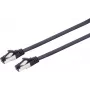SHIVERPEAKS S-Conn Cat8.1 U/FTP tīkla kabelis, 0,25 m, melns 08-43005