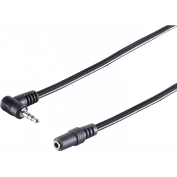 SHIVERPEAKS S-Conn HP30781 Audio adaptera kabelis 0,2 m 3,5 mm vīrišķais uz 2,5 mm vīrišķais melns
