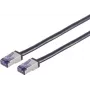 SHIVERPEAKS S/CONN maximum connectivity Cat. 6A Flex S/FTP tīkla kabelis, 15 m, melns 08-28085