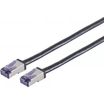 SHIVERPEAKS S/CONN maximum connectivity Cat. 6A Flex S/FTP tīkla kabelis, 3,0 m, melns 08-28045