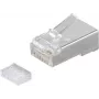 SHIVERPEAKS S/CONN maximum connectivity Cat.6a ekranēts RJ45 modulārais spraudnis, 8P8C, ar zelta pārklājumu 50µ kontakti, ar ievietošanas palīglīdzekli (72061-R)