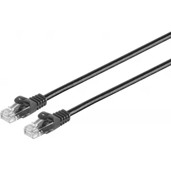 SHIVERPEAKS S/CONN maximum connectivity Cat.7 neapstrādāts kabelis U/UTP RJ45 tīkla kabelis, 5m, melns 08-35055